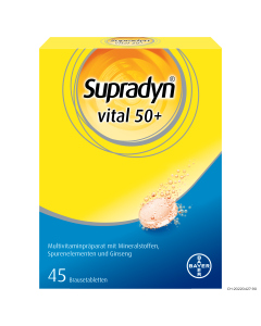 SUPRADYN Vital 50+ Brausetabl Ds 45 Stk