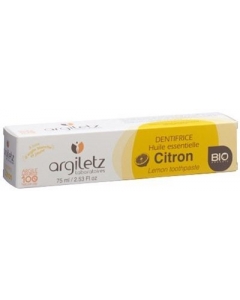 ARGILETZ Zahnpasta Zitrone Bio 75 ml