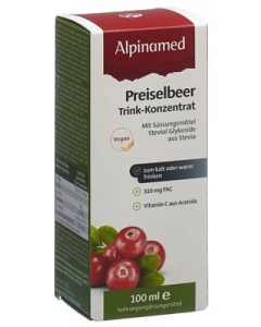 ALPINAMED Preiselbeer Trink-Konzentrat 100 ml