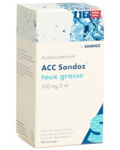 ACC Sandoz Sirup 100 mg/5ml Fl 100 ml