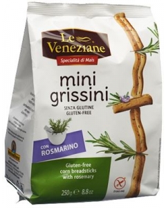 LE VENEZIANE Mini grissini Rosmarin glutenf 250 g