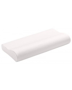 ELSA Kinder-Nackenkissen 50x7cm Veloursbe bordeaux
