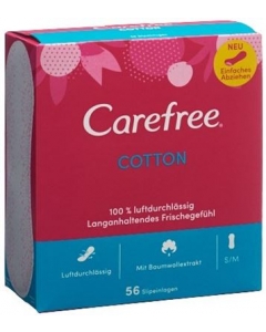 CAREFREE Cotton Feel 56 Stk
