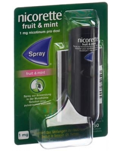 NICORETTE Fruit & Mint Spray Disp 150 Dos