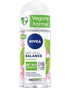 NIVEA Deo Balance Roll on Green Tea Fem 50 ml