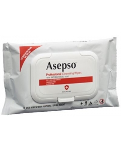 ASEPSO Reinigende Feuchttücher antibakt Btl 32 Stk
