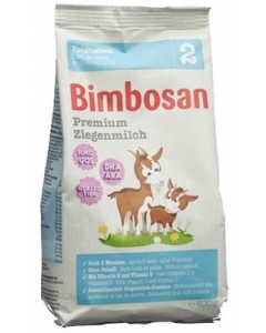 BIMBOSAN Premium Ziegenmilch 2 refill Btl 400 g