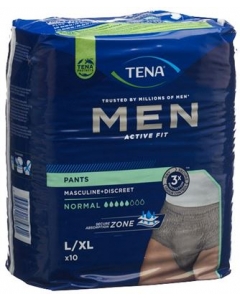 TENA Men Active Fit Pants Normal L/XL 10 Stk