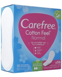 CAREFREE Cotton Feel Aloe (neu) Karton 56 Stk