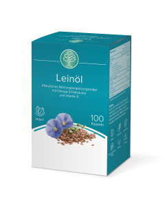 SWIDRO Leinöl Kapseln 100 Stk 